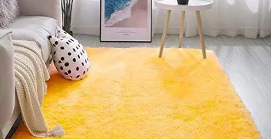 alfombras amarillas