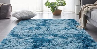 alfombras azules